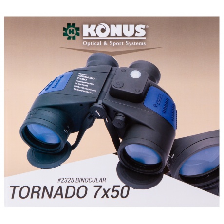 Бинокль Konus Tornado 7x50 - фото 6