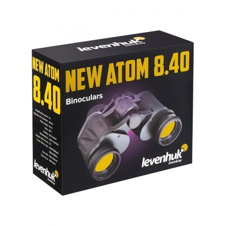 Бинокль Levenhuk New Atom 8x40 - фото 12