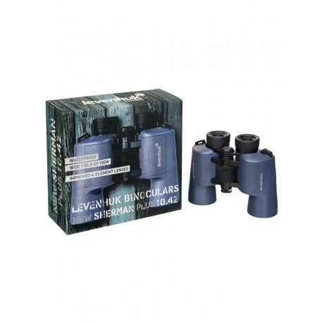 Бинокль Levenhuk New Sherman PLUS 10x42 - фото 5