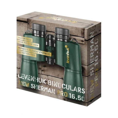 Бинокль Levenhuk New Sherman PRO 16x50 - фото 3