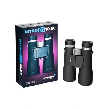 Бинокль Levenhuk Nitro ED 10x50 - фото 4