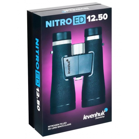 Бинокль Levenhuk Nitro ED 12x50 - фото 12