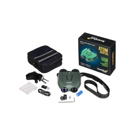 Бинокль ночного видения Levenhuk Atom Digital DNB250 - фото 11