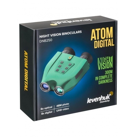 Бинокль ночного видения Levenhuk Atom Digital DNB250 - фото 10