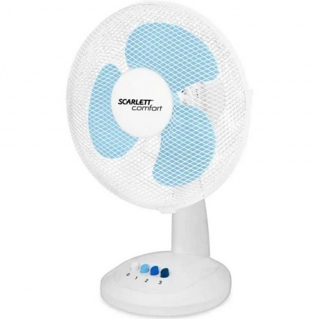 

Вентилятор настольный Scarlett SC-DF111S07 белый