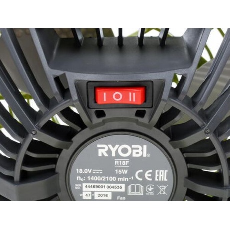 Вентилятор напольный Ryobi R18F-0 ONE+ 5133002612 - фото 6