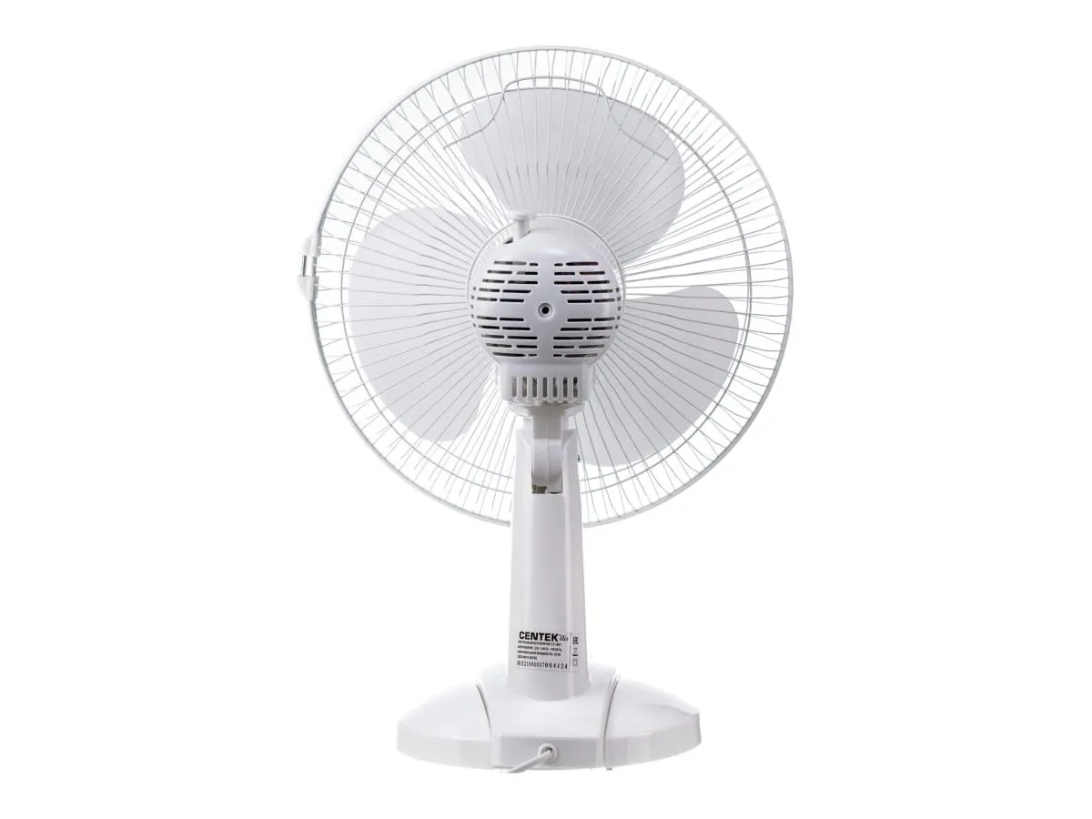 Вентилятор настольный Centek CT-5007 белый - фото 3