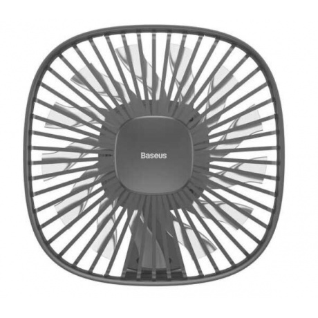 Вентилятор портативный Baseus Natural Wind Magnetic Rear Seat Fan (CXZR-01) Black - фото 2