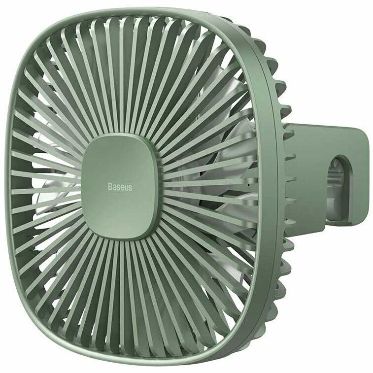 Вентилятор портативный Baseus Natural Wind Magnetic Rear Seat Fan (CXZR-06) Green - фото 1