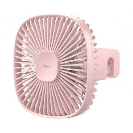 Вентилятор портативный Baseus Natural Wind Magnetic Rear Seat Fan (CXZR-04) Pink - фото 1