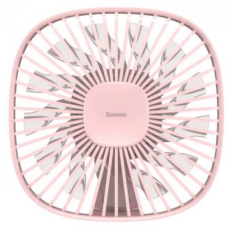 Вентилятор портативный Baseus Natural Wind Magnetic Rear Seat Fan (CXZR-04) Pink - фото 6