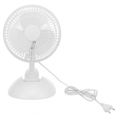 Вентилятор настольный Dux DX-614 белый - фото 6