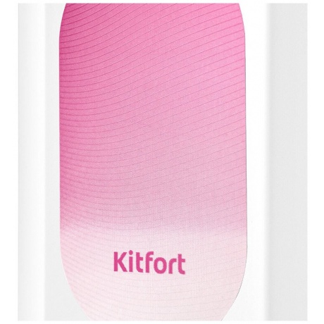 Беспроводной мини-вентилятор Kitfor КТ-406-1 бело-розовый - фото 4