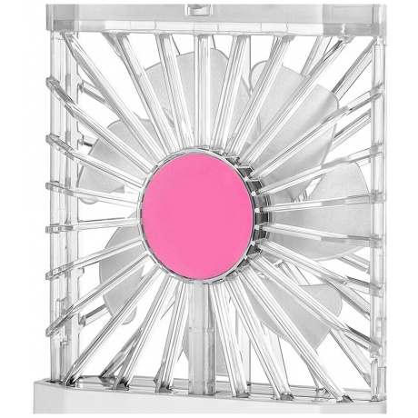 Беспроводной мини-вентилятор Kitfor КТ-406-1 бело-розовый - фото 6