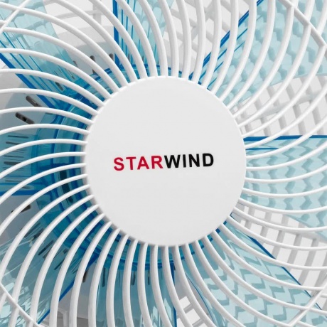 Вентилятор напольный Starwind SAF1231 50Вт скоростей:4,  белый - фото 7