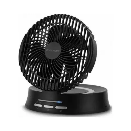 Вентилятор настольный Coolfort CF-2000 скоростей:3 черный