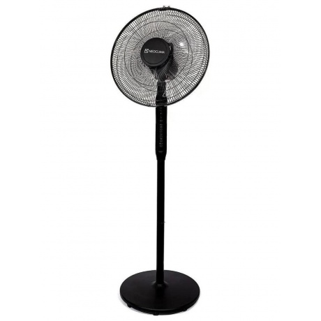 

Вентилятор бытовой напольный Neoclima RSF-5000, 55Вт, круглое основание, цвет черный