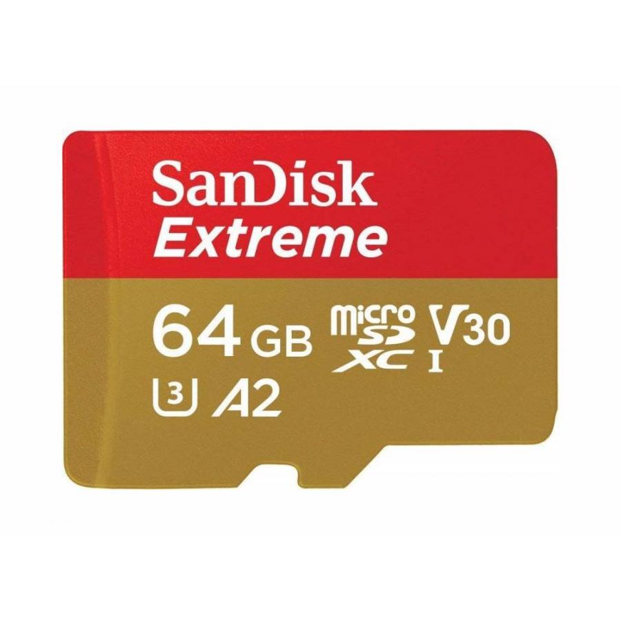 Фото - Карта памяти Sandisk microSDXC 64Gb Class10 (SDSQXA2-064G-GN6MA) Extreme флеш карта microsdxc 64gb class10 sandisk sdsqxa2 064g gn6ma extreme adapter