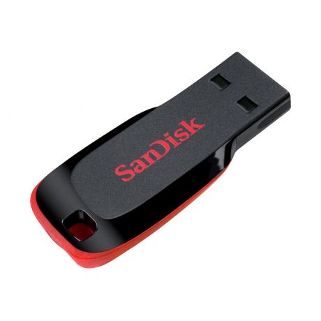 Флешка SanDisk Cruzer Blade 32Gb SDCZ50-032G-B35 USB20 черныйкрасный 821₽