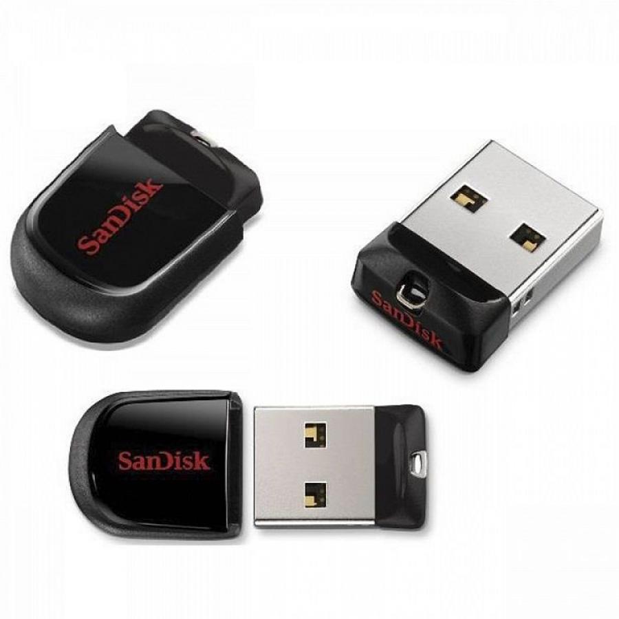 Флешка SanDisk Cruzer Fit 64Gb (SDCZ33-064G-G35) USB2.0 черный