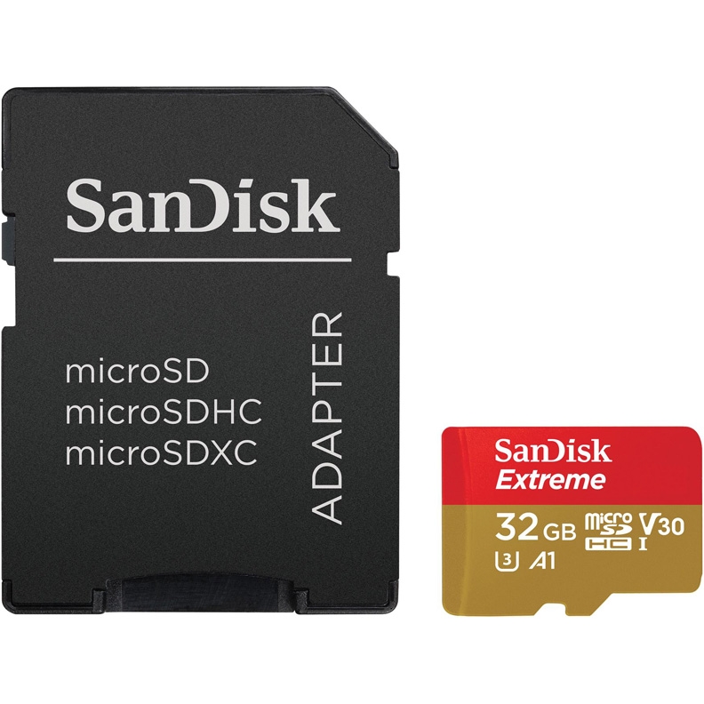 Карта памяти SanDisk Extreme microSDHC 32GB 