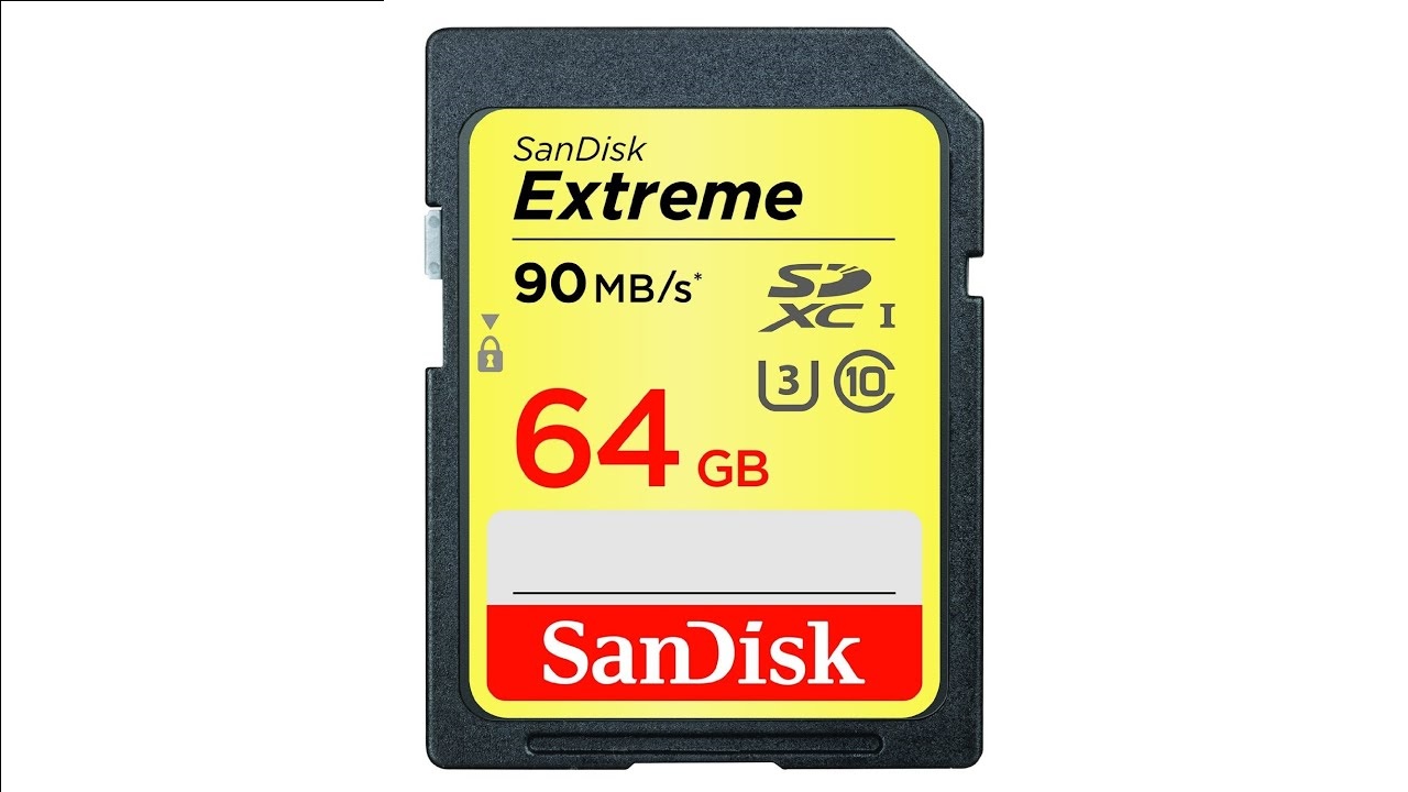 Карта памяти Sandisk Extreme Plus SDXC Card 64GB 150MB/s V30 UHS-I U3 от Kotofoto