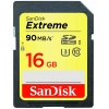 Карта памяти Sandisk Extreme SDHC Card 16GB 90MB/s Class 10 UHS-...