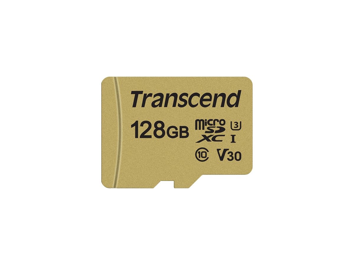 Карта памяти Transcend 128GB UHS-I U3 microSD with  Adapter MLC от Kotofoto