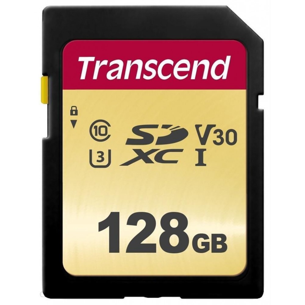 Карта памяти Transcend 128GB UHS-I U3 SD card MLC цена и фото