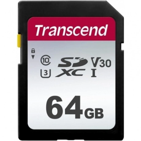 Карта памяти Transcend 64GB UHS-I U3 SD card