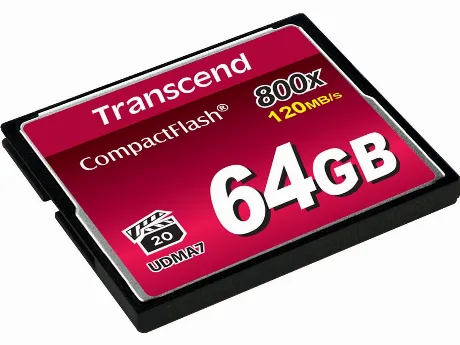 Карта Памяти CF 64Gb Transcend 800X (120/40 Mb/s)