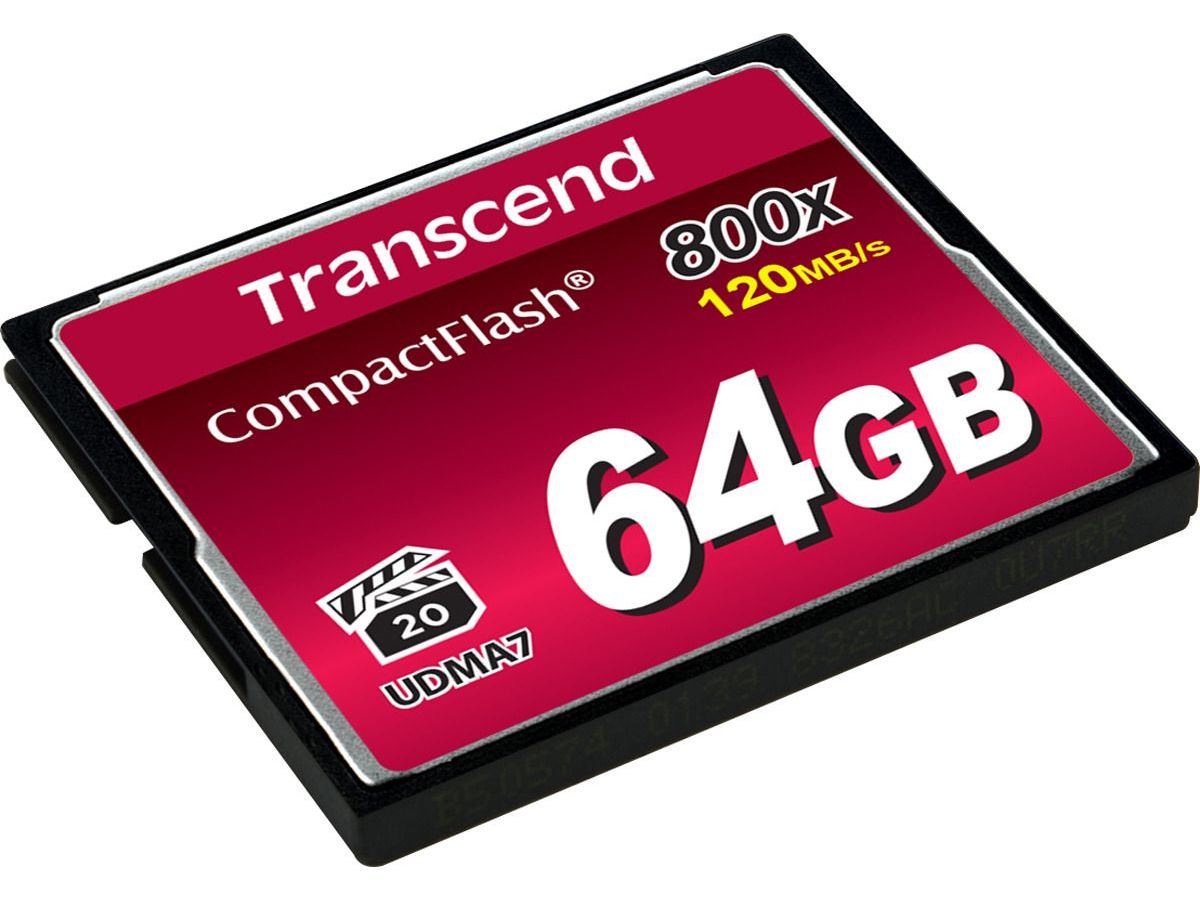 Transcend CompactFlash 800x 64Gb