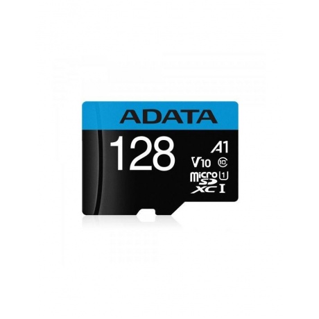 Карта памяти Adata micro SDXC 128Gb Premier UHS-I U1 V10 A1 + ADP (85/25 Mb/s) - фото 3