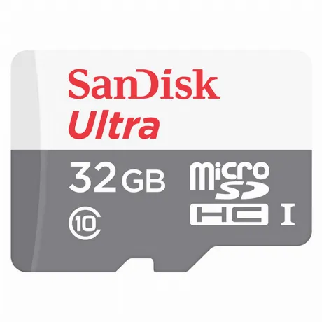 Карта памяти Sandisk micro SDHC 32Gb Ultra Class 10 UHS-I (80/10...