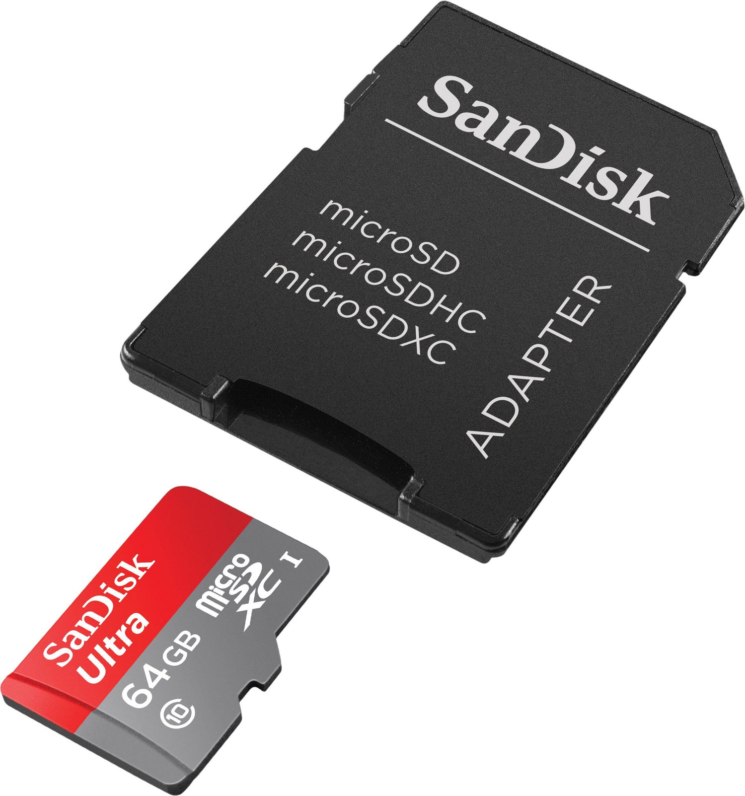 Карта Памяти micro SDXC 64Gb Sandisk Extreme Pro UHS-I U3 V30 A2 + ADP (170/90 MB/s) SDSQXCY-064G-GN6MA - фото 1