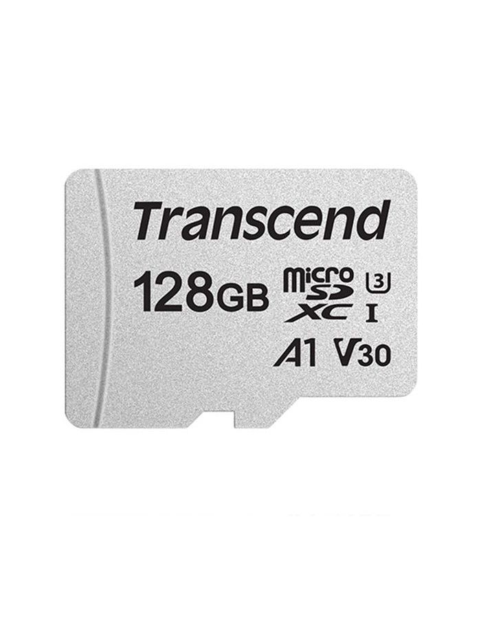 Карта памяти Transcend micro SDXC 128Gb 300S UHS-I U3 V30 A1 (90/45 Mb/s) цена и фото
