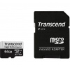 Карта памяти micro SDXC Transcend 64Gb 330S UHS-I U3 V30 A2 + AD...