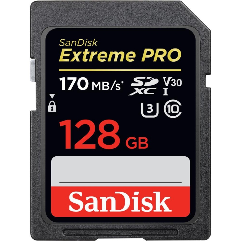 Карта Памяти 128Gb SanDisk Extreme Pro SDXC 