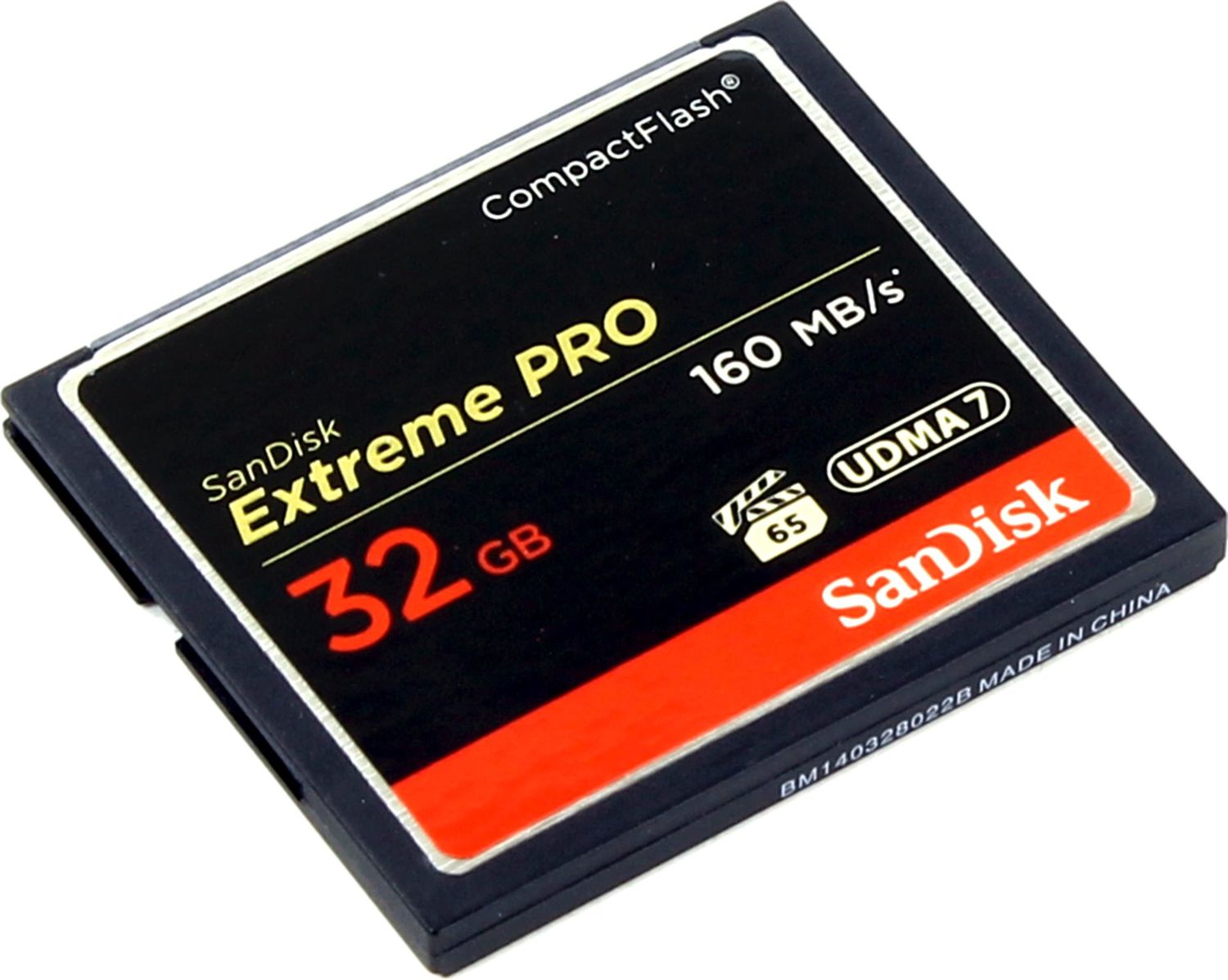 Фото - Карта Памяти CF 32Gb Sandisk Extreme Pro (160/150 Mb/s) карта памяти sandisk canon extreme pro compactflash memory card 160 mb s 128gb