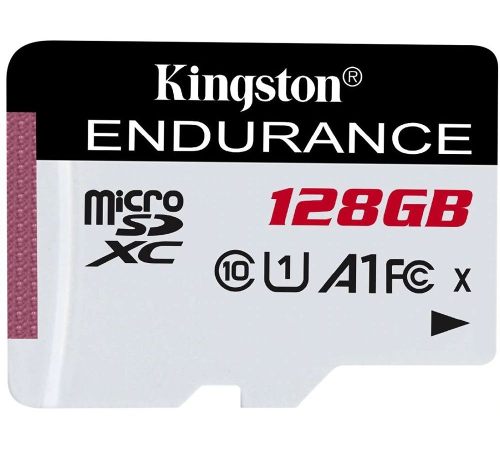Карта памяти Kingston High Endurance microSDXC 128Gb Class10 SDCE/128GB цена и фото