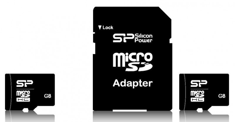 Карта памяти Silicon Power microSDHC 8Gb Class10 SP008GBSTH010V10SP - фото 1
