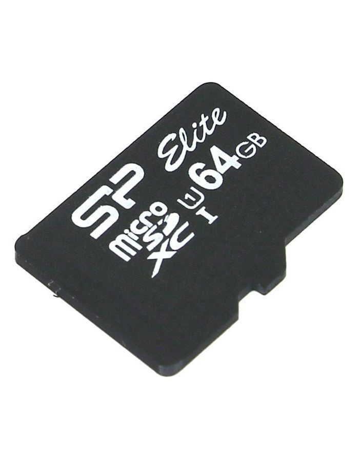 Карта памяти Silicon Power microSDXC 64Gb Class10 SP064GBSTXBU1V10 - фото 1