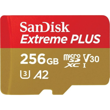 Карта памяти Sandisk Extreme Plus microSDXC 256GB (SDSQXBZ-256G-GN6MA)
