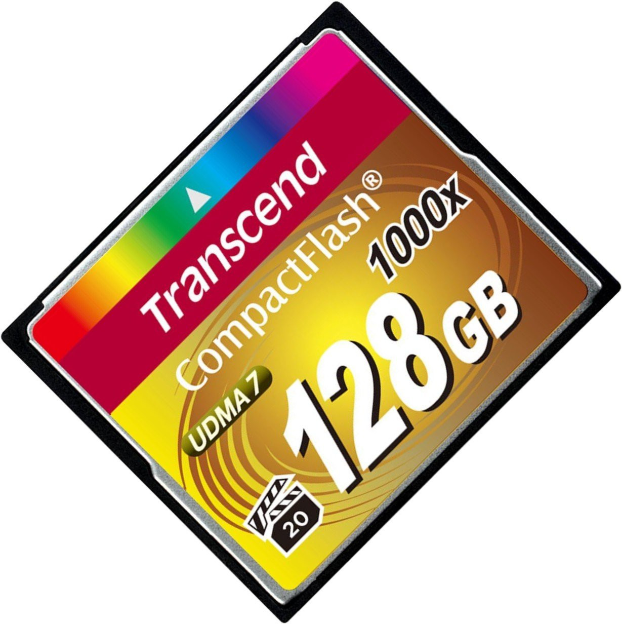 Карта памяти Transcend CompctFlash 128GB (TS128GCF1000) цена и фото