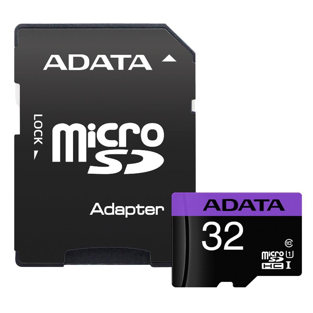 комплект 4 штук карта памяти a data microsdhc 32gb ausdh32guicl10 ra1 Карта памяти Adata microSDHC 32Gb (AUSDH32GUICL10-RA1)