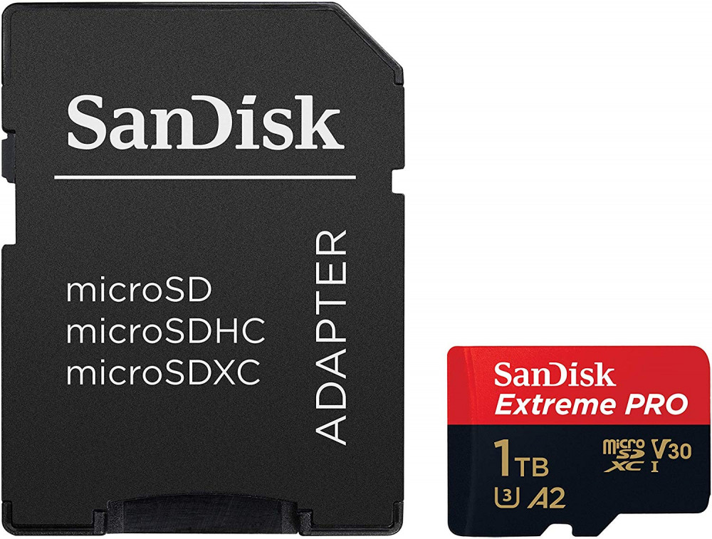 Карта памяти SanDisk microSDXC 1Tb (SDSQXCZ-1T00-GN6MA) - фото 1