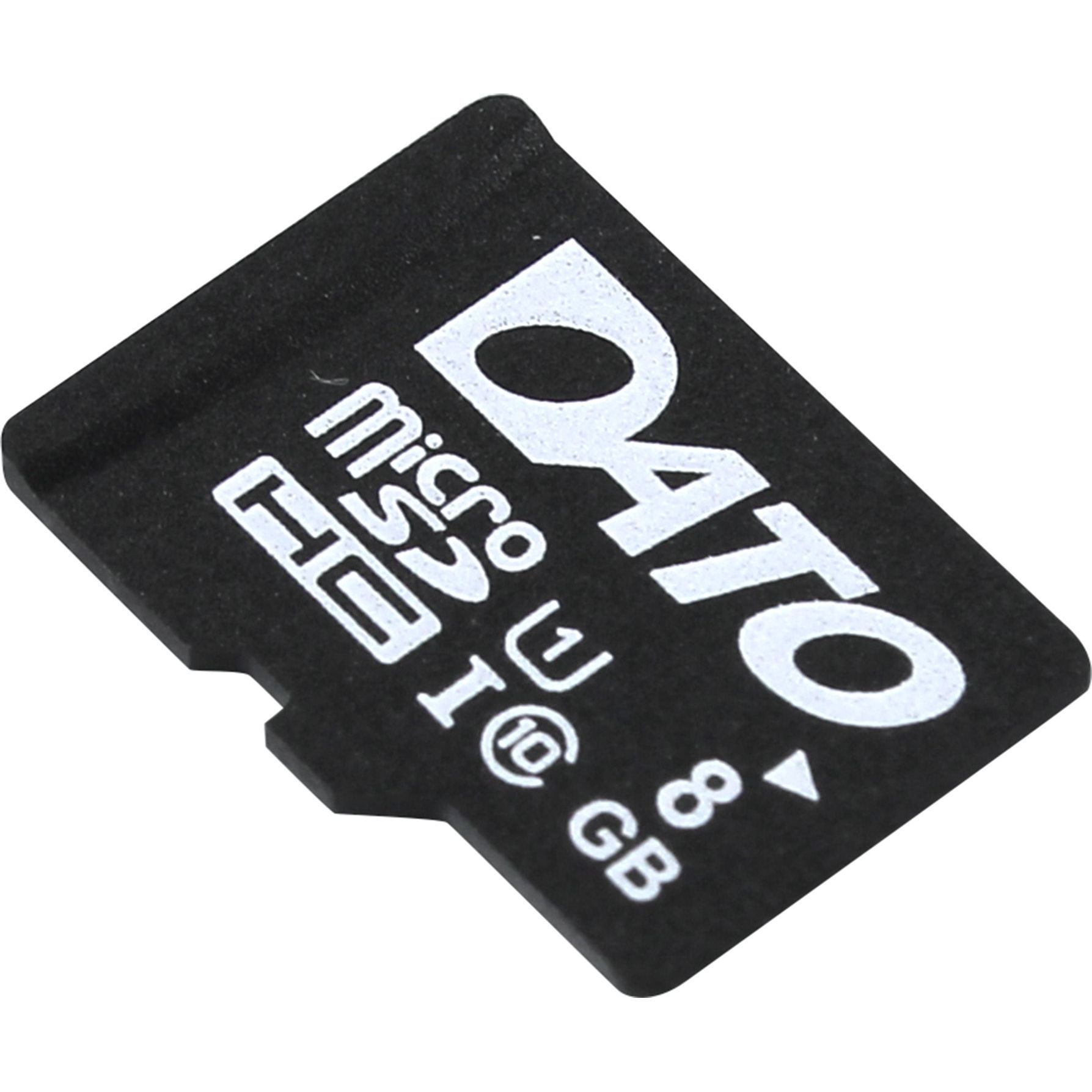 Карта памяти Dato microSDHC 8Gb Class10 DTTF008GUIC10 - фото 1