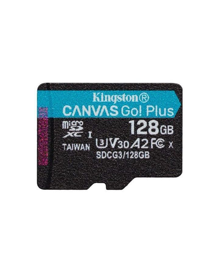 Карта памяти Kingston SDCG3/128GBSP карта памяти kingston canvas go plus sdcg3 128gbsp w o adapter