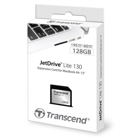 Карта памяти Transcend JetDrive Lite 130 128Gb для Apple MacBook Air 13 (TS128GJDL130) - фото 2