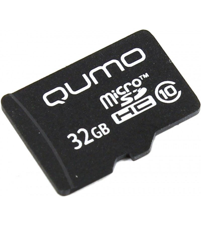 Карта памяти Qumo microSDHC class 10 (QM32GMICSDHC10NA) карта памяти